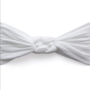 NWOT Baby Bling White Dot Sailor Knot